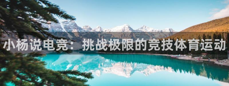 uwin电竞：小杨说电竞：挑战极限的竞技体育运动